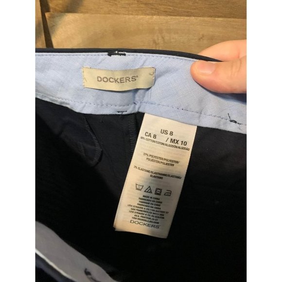 Dockers Capris Pants Blue Women’s Size 8 - Picture 3 of 3